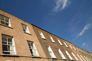 The Georgian area of Dublin, Ireland