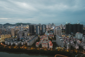Modern City river