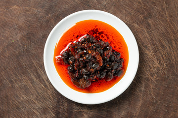 Delicious Chinese spicy beef sauce