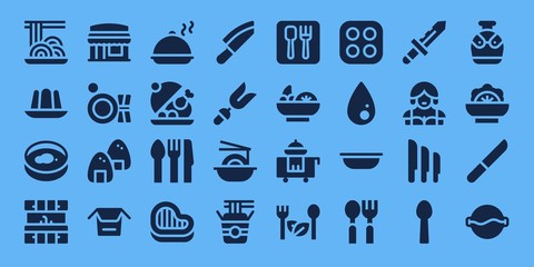 plate icon set