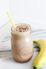 Banana And Cocoa Tofu Smoothie