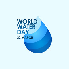 World Water Day Vector For Banner Print