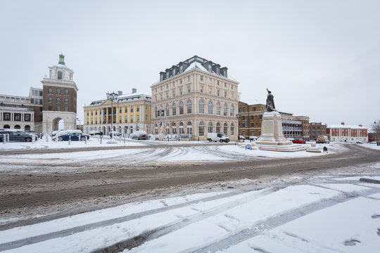 Queen Mother Square in Poundbury