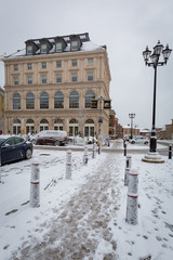 Queen Mother Square in Poundbury