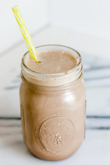 Banana And Cocoa Tofu Smoothie