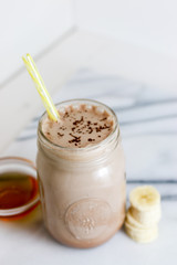 Banana And Cocoa Tofu Smoothie