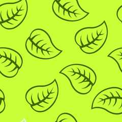 Abstract leaves seamless pattern for wallpaper,printing,textile and background