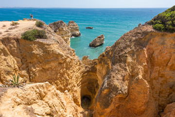 Fototapeta na wymiar Cote de l'Algarve