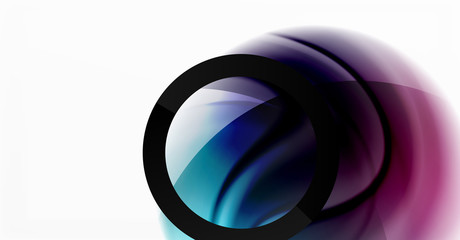 Abstract background, fluid mixing gradient liquid style colors composition. Vector Illustration For Wallpaper, Banner, Background, Card, Book Illustration, landing page