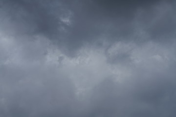 Sky with clouds and mist in high resolution