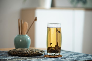 Tea ceremony culture, the traditional combination of tea and tea