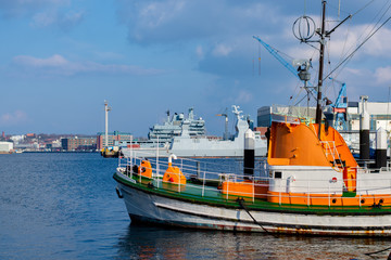 Fototapeta premium Kiel Hafen