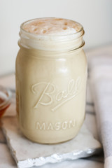 Frothy Honey Latte