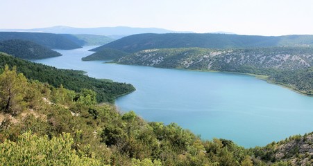 Obraz premium Lake Visovac, N.P. Krka, Croatia