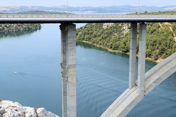 bridge near  Skradin , near N.P. Krka, Croatia