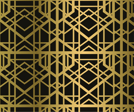 Vector retro template for gatsby style vintage party, greeting cards, invitations, retro parties and advertising. Art deco or vector of the nouveau era of the 1920s gangster era.