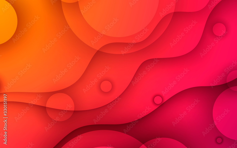 Canvas Prints abstract modern background gradient color. yellow and pink gradient.
