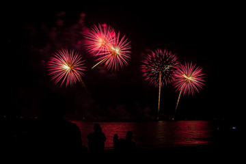 fireworks in pattaya 2020