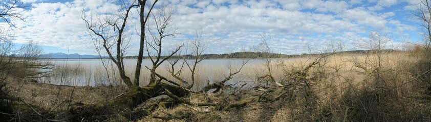 Panorama am Simsseeufer