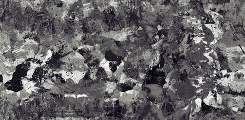 Vivid imprint of the paint blots concept in shabby grunge style.