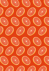 Blutorange Muster