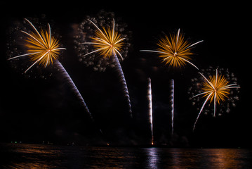 fireworks in pattaya 2020