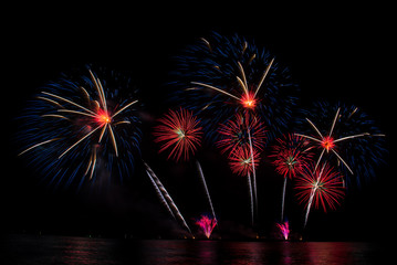 fireworks in pattaya 2020