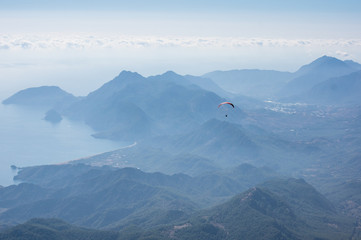 The coast of Mediterranean sea