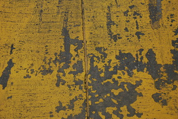 grungy rainy speed bump