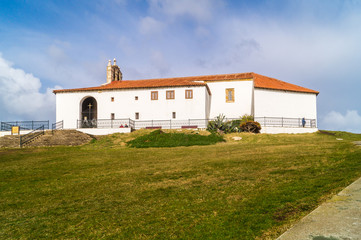 Fototapeta na wymiar Hermitage of the Virgen del Mar, Santander, Spain