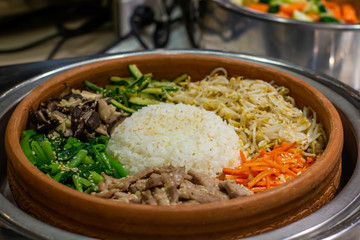  food in dish mixed cooking in dish