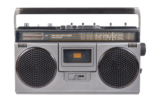 Radio cassette 80s Imágenes recortadas de stock - Alamy