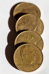 Norwegian 20 krone coins