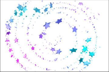 Falling star background