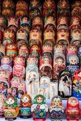 Exhibition - Russian nesting dolls.