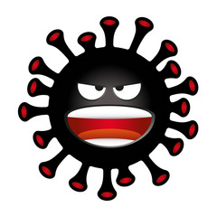 Coronavirus Covid-19 Virus Icon