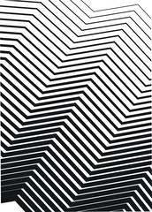 abstract geometric zig zag background