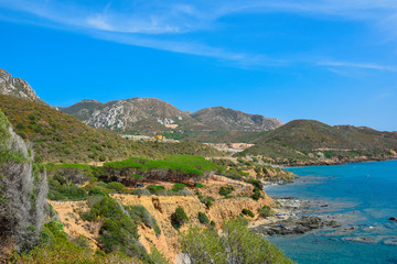 Fototapeta na wymiar Landschaft auf Sardinien