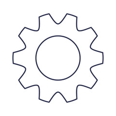 gear pinion machine isolated icon vector illustration design