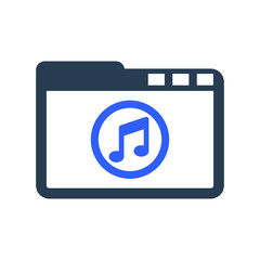 Online music icon