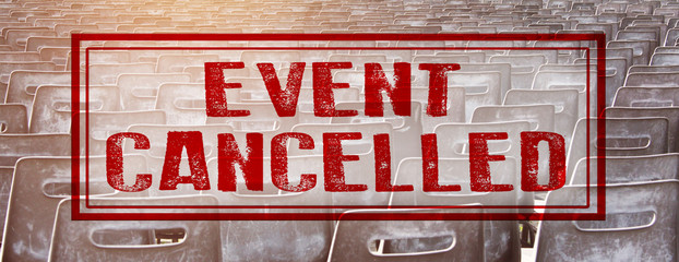 Event cancelled because of Coronavirus outbreak