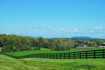 Fototapeta na wymiar Farm Fence