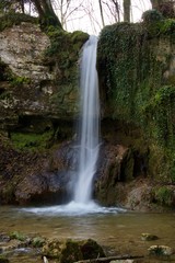 Fototapeta na wymiar Der Wasserfall von Linn