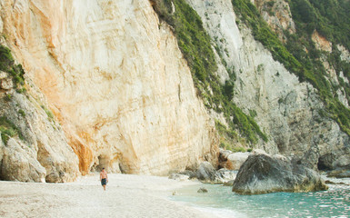 vacation and relaxation on the beach