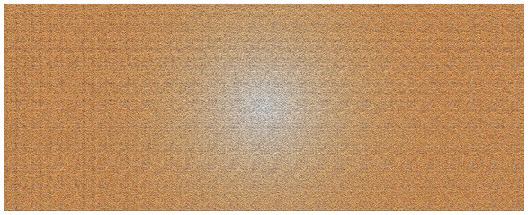 Fototapeta premium Brown grainy textured blank illustration background panorama. 