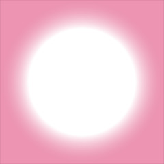 Pink colored illustration background with a radial gradient of white for various concepts and themes.	