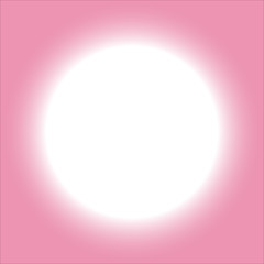 Pink colored illustration background with a radial gradient of white for various concepts and themes.	