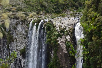 Bambarakanda mountain waterfall in Brazil