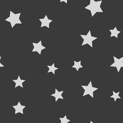 Stars seamless pattern. Star texture background.