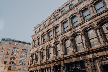 facade of old building